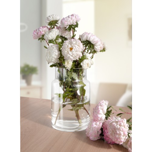 Ваза для цветов, стеклянная, 23х15 см., серия Blossom, PERFECTO LINEA