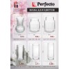Ваза для цветов, стеклянная, 23х15 см., серия Blossom, PERFECTO LINEA