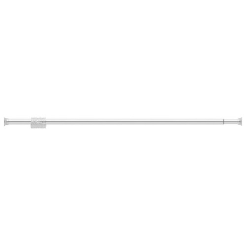 Карниз раздвижной алюминиевый 1,2 м, серебро, PERFECTO LINEA