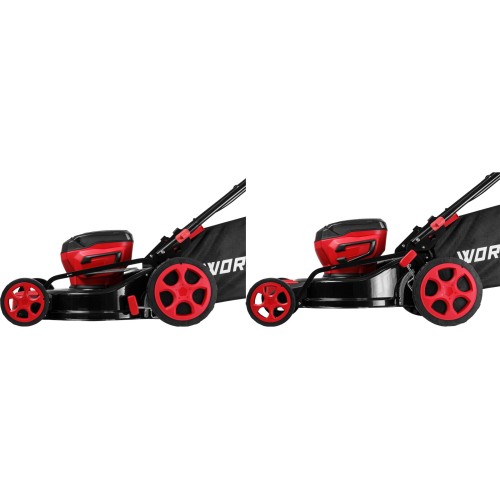 Газонокосилка аккумуляторная WORTEX CLM 4536 XLT SOLO