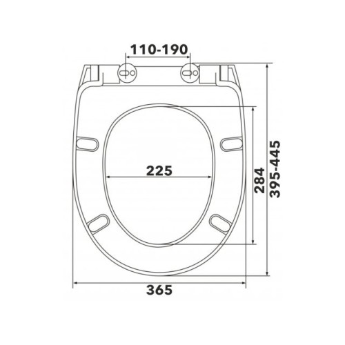 Сиденье для унитаза с микролифтом TANK, AV Engineering