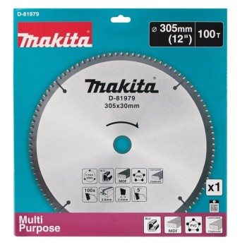 Диск пильный 305х30 мм 100 зуб. универсальный MAKITA