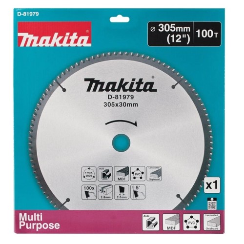 Диск пильный 305х30 мм 100 зуб. универсальный MAKITA