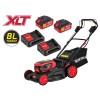 Газонокосилка аккум. WORTEX CLM 4536-4 в кор. XLT SET БЕСЩЁТ.ДВИГ., САМОХОД., 18В+18В, 2х4Ач, компл.