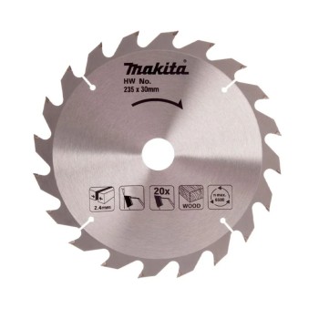 Диск пильный 235х30 мм 20 зуб. по дереву MAKITA