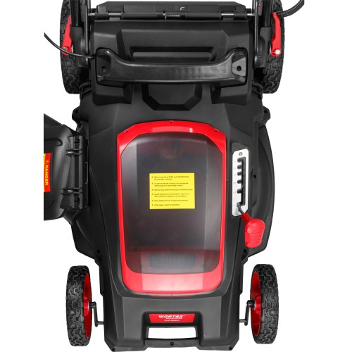 Газонокосилка аккум. WORTEX CLM 4536-4 в кор. XLT SET БЕСЩЁТ.ДВИГ., САМОХОД., 18В+18В, 2х4Ач акб