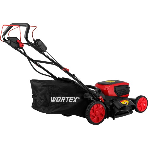 Газонокосилка аккум. WORTEX CLM 4536-4 в кор. XLT SET БЕСЩЁТ.ДВИГ., САМОХОД., 18В+18В, 2х4Ач акб