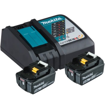 Комплект аккумулятор LXT 18.0 В BL1850B 2 шт. + зарядное устр. DC18RC MAKITA