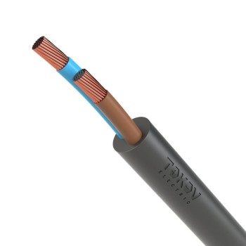Провод ПВС 2х2,5 380В (бухта 100м) Ч TOKOV ELECTRIC