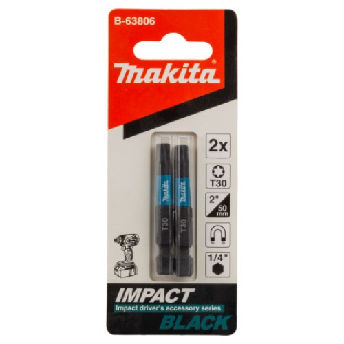 Насадка ударная T30 50 мм Impact Black (2 шт) MAKITA