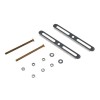 Комплект креплений PSO-01 F-2x130 mm для монтажа в реечный потолок  JAZZWAY