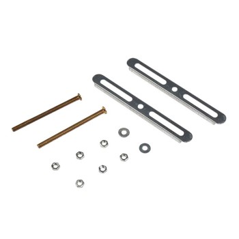 Комплект креплений PSO-01 F-2x130 mm для монтажа в реечный потолок  JAZZWAY