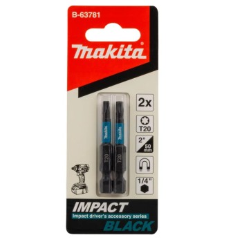 Насадка T20 50 мм Impact Black (2 шт) MAKITA B-63781