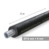Теплоизоляция для труб ENERGOFLEX SUPER PROTECT черная 16/6-2