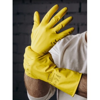 Перчатки К20 Щ20 латексные с хлопковым напылением р-р 7/S Jeta Safety