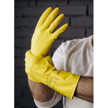 Перчатки К20 Щ20 латексные с хлопковым напылением р-р 7/S Jeta Safety