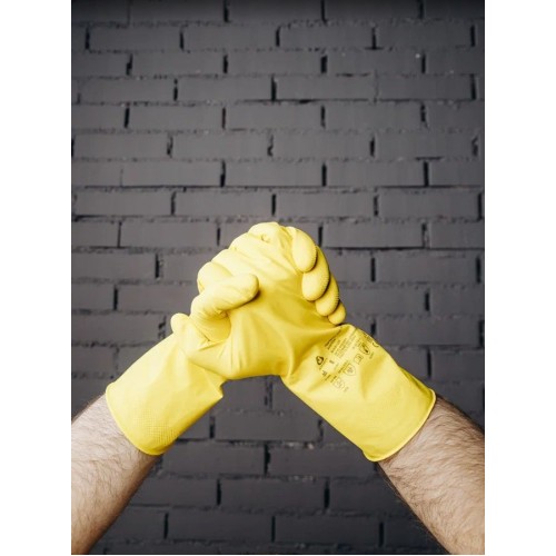 Перчатки К20 Щ20 латексные с хлопковым напылением р-р 7/S Jeta Safety