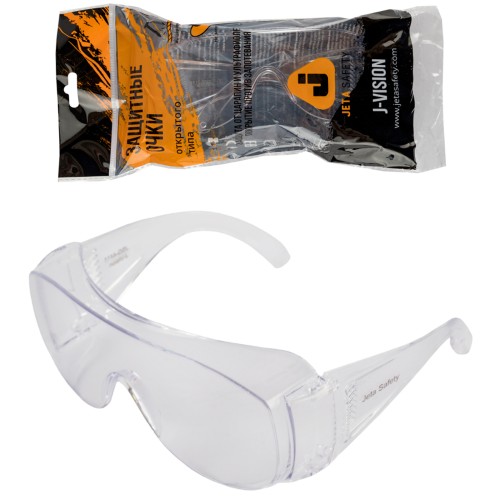 Очки открытые JETA SAFETY J-Vision прозрачные