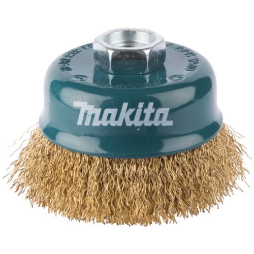 Щетка д/шлиф. маш. проволочная 75 мм, М14х2 MAKITA