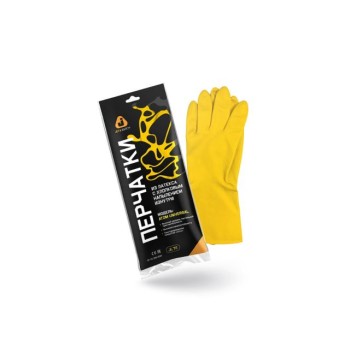 Перчатки К80 Щ40 латексные с хлопковым напылением р-р 8/M Jeta Safety