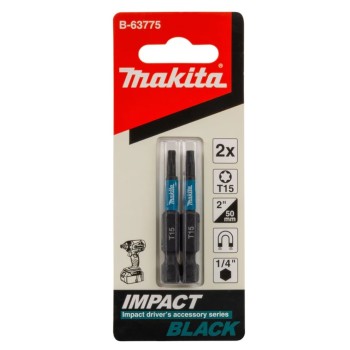 Насадка T15 50 мм Impact Black (2 шт) MAKITA B-63775