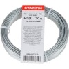 Трос стальной в ПВХ STARFIX М2(1) DIN 3055 прозрачный (моток 20 м)