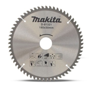 Диск пильный 185х30 мм 60 зуб.универсальный MAKITA