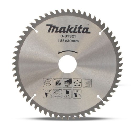 Диск пильный 185х30 мм 60 зуб.универсальный MAKITA