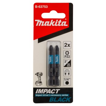 Насадка Impact Black PZ2 2 шт, 50 мм, E-form (MZ) Makita B-63753