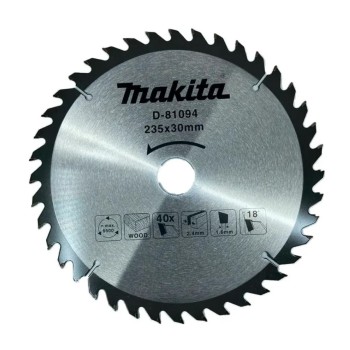 Диск пильный 235х30 мм 40 зуб. по дереву MAKITA