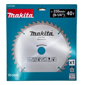 Диск пильный 235х30 мм 40 зуб. по дереву MAKITA