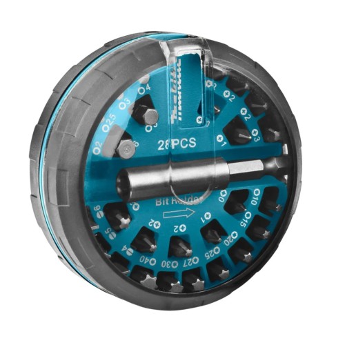 Набор бит (28 шт) с магнитным адаптером MAKITA