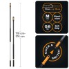 Черенок алюминиевый телескопический М 119-174см OneClick FISKARS