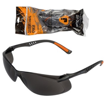 Очки открытые JETA SAFETY Optic-Fit дымчатые