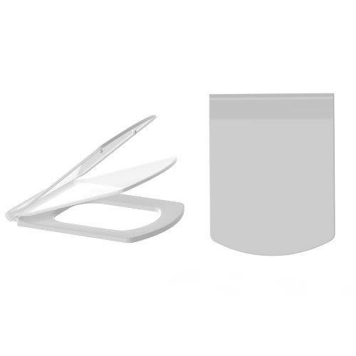 Сиденье для унитаза с микролифтом KVADRO, AV Engineering