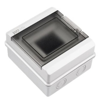 Бокс пласт. наружный PDB/W 3005 GR (ЩРН-ПГ- 5) IP65 Jazzway