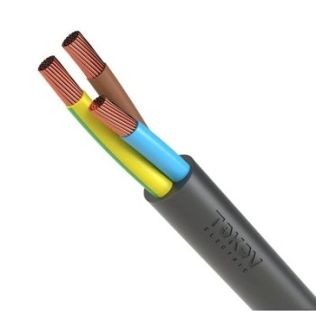 Провод ПВС 3х1,5 (бухта 100м) Ч TOKOV ELECTRIC