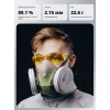 Очки открытые JETA SAFETY Optic-Fit янтарные