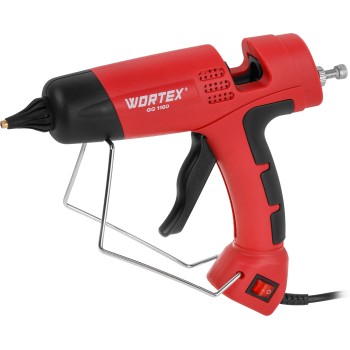 Пистолет клеевой WORTEX GG 1160 в блистере 200 Вт, 11,5 мм, 15 г/мин