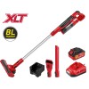 Аккум. пылесос WORTEX CVC 1825 в кор. ALL1 XLT SET БЕСЩЕТ.,  18 В, строительный, вертикальный