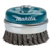 Щетка д/шлиф.маш. проволочная чашечная 100 мм MAKITA