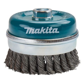 Щетка д/шлиф.маш. проволочная чашечная 100 мм MAKITA