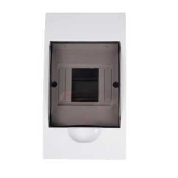 Бокс пласт. наружный PDB/W 1004 WH (ЩРН-П- 4) IP41 Jazzway
