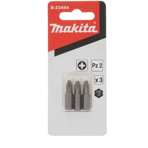 Насадка Impact Black PZ2 3 шт, 25 мм, C-form Makita B-23494