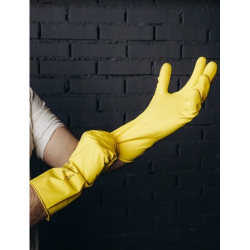Перчатки К20 Щ20 латексные с хлопковым напылением р-р 10/XL Jeta Safety
