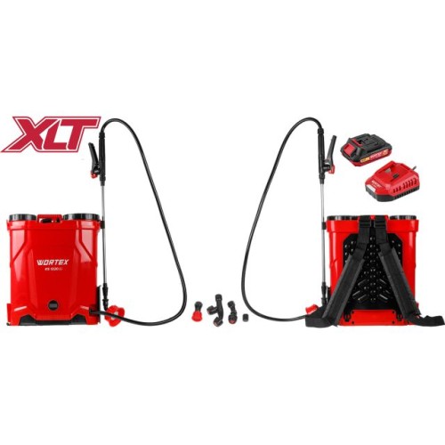 Аккум. опрыскиватель WORTEX KS 1220 Li ALL1 XLT SET 18В, 12 л, 2 Ач акб