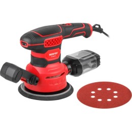 Эксцентриковая шлифмашина WORTEX RS 1250-1 E 450 Вт, 150 мм, 6000-12000 об/мин