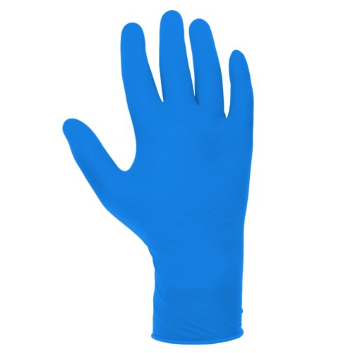 Перчатки нитриловые р-р 10/XL, голубые, уп. 50 пар, JETA SAFETY
