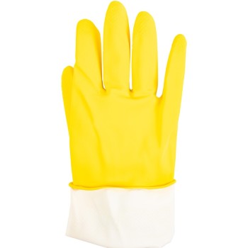 Перчатки К80 Щ40 латексные с хлопковым напылением р-р 9/L Jeta Safety