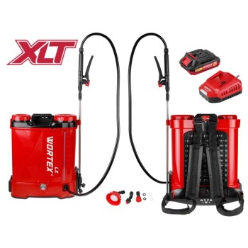 Аккум. опрыскиватель WORTEX LX KS 1220-1 Li в кор. ALL1 XLT SET 18В, 12 л, 2 Ач акб